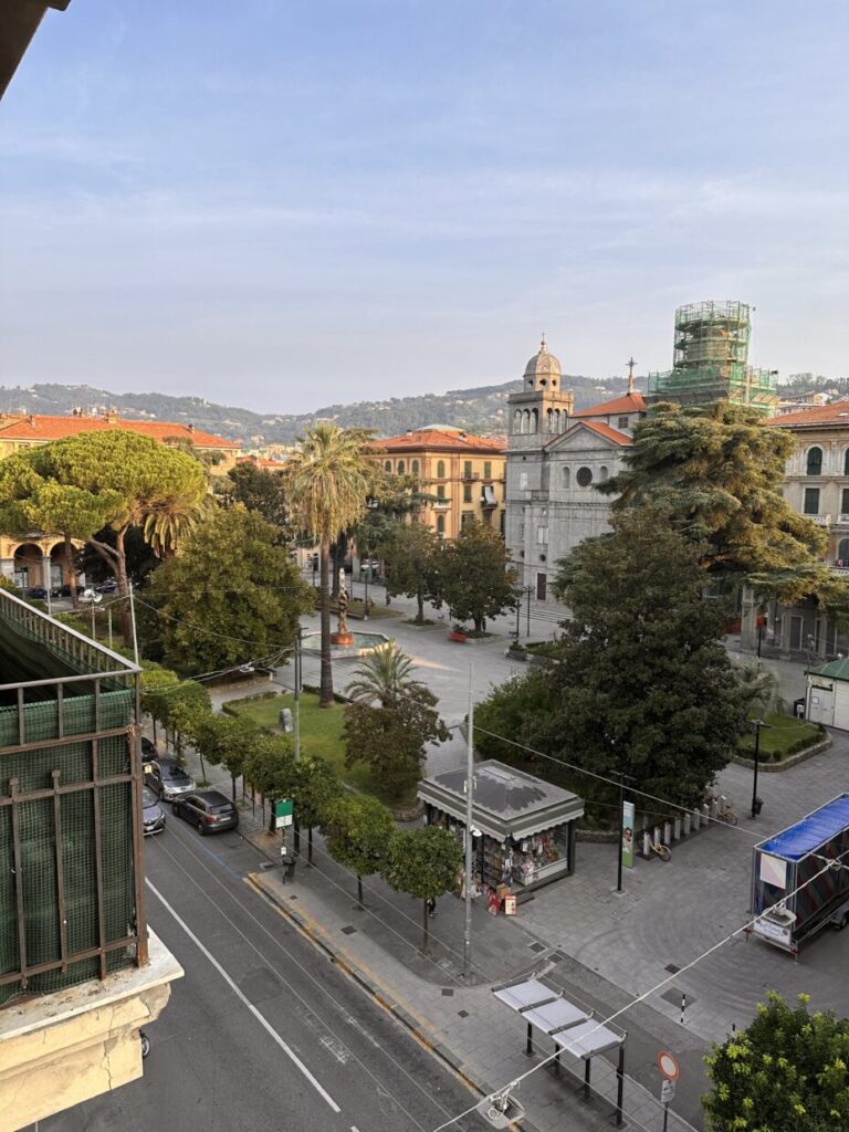 La Spezia, view from the hotel