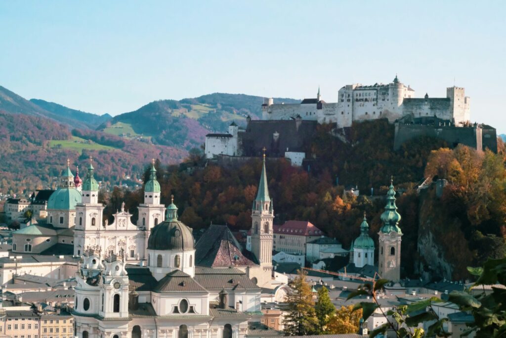 Salzburg panoramic view