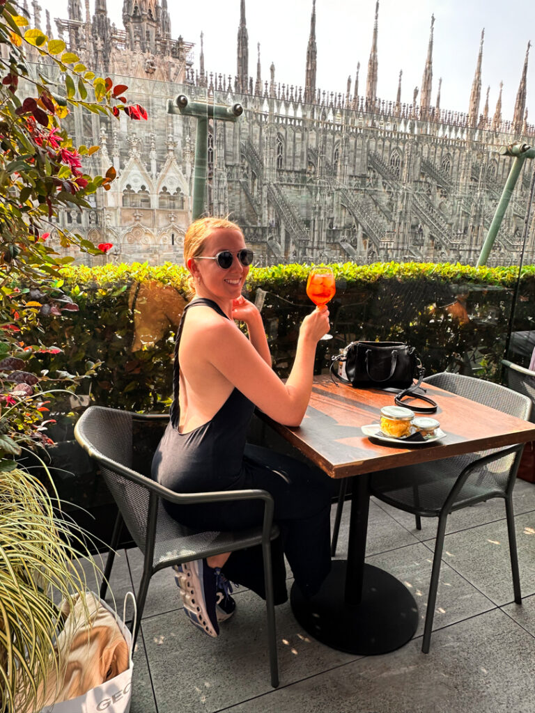 Aperol Spritz next to Duomo