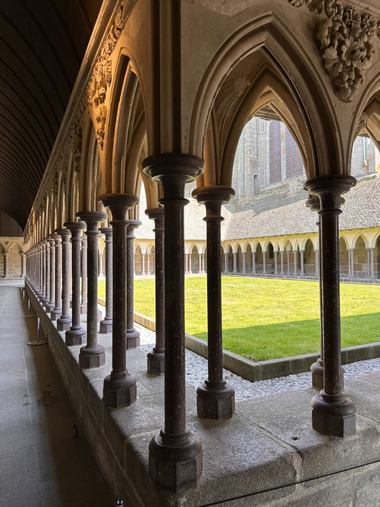 inside the abbey